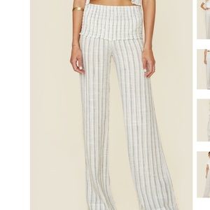 NEW WITH TAGS! BLUE LIFE STRIPE PANT SIZE XS